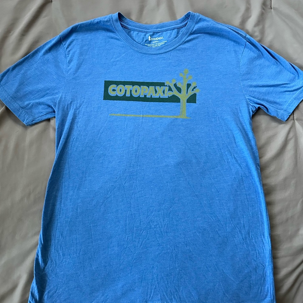 Cotopaxi Blue Short Sleeve Tee